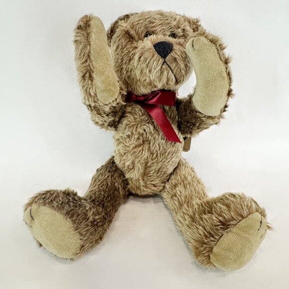 Jean Canadian Exclusive Teddy Bear Plush Stuffed Animal Boyds Fully Jointed NWT - Picture 4 of 6